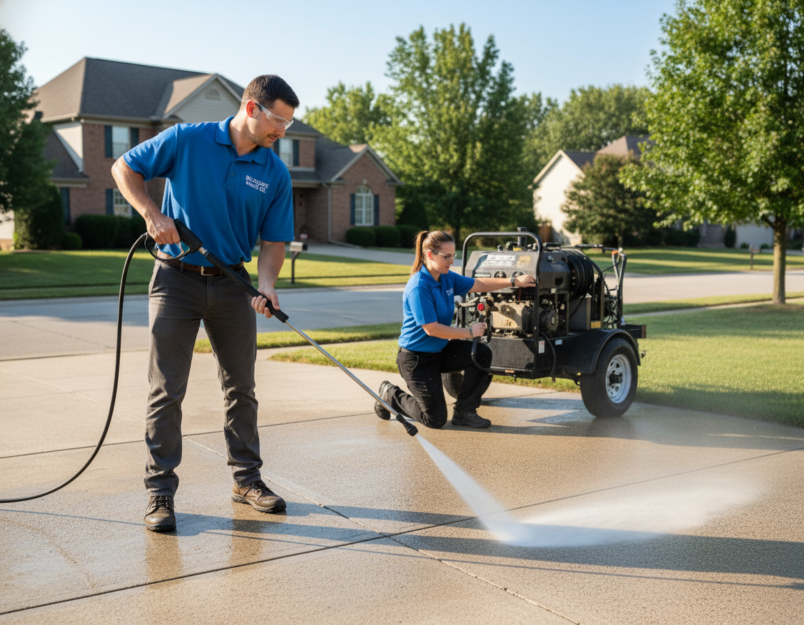 pressure house washing in Lewis Center, OH